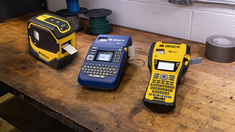 Etikettskriverne M511, M510 og M410.