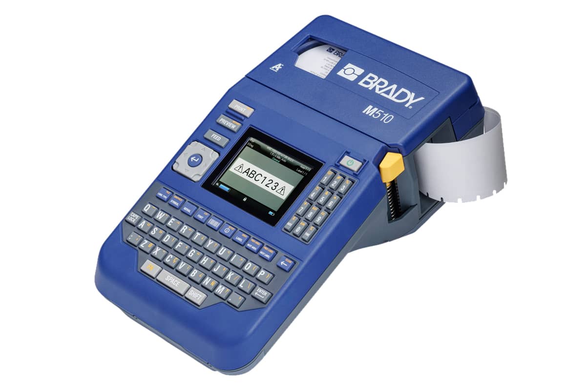 Brady M510 bærbar skriver.